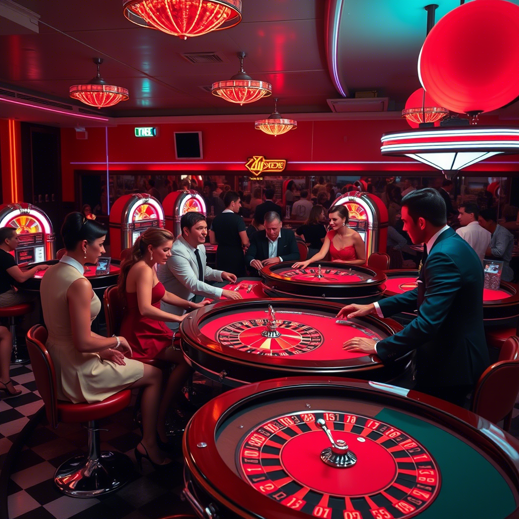 Retro Casino Party